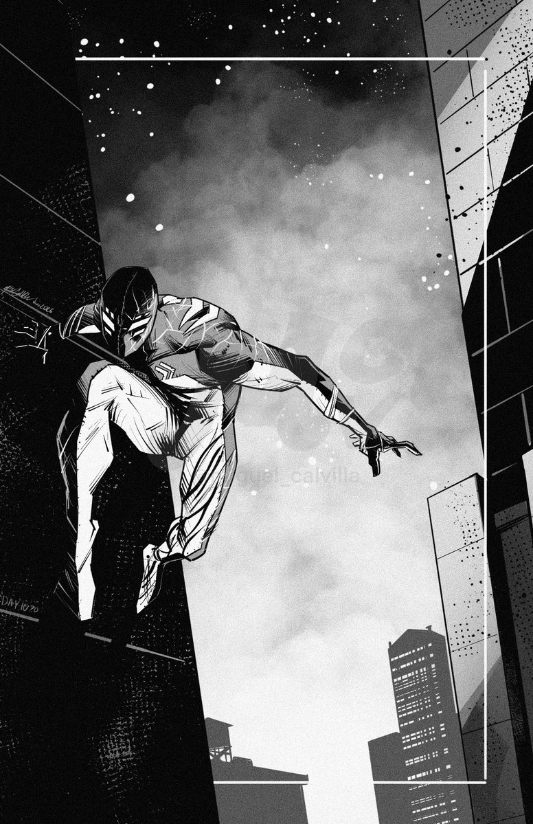 Miguel_CalVilla's tweet photo. Drawing one Spider-Person (and some symbiotes) everyday until Beyond the Spider-Verse comes out    

Day 1070: Scarlet Spider - Kaine Parker (Original Design) https://t.co/XmnXj209w8