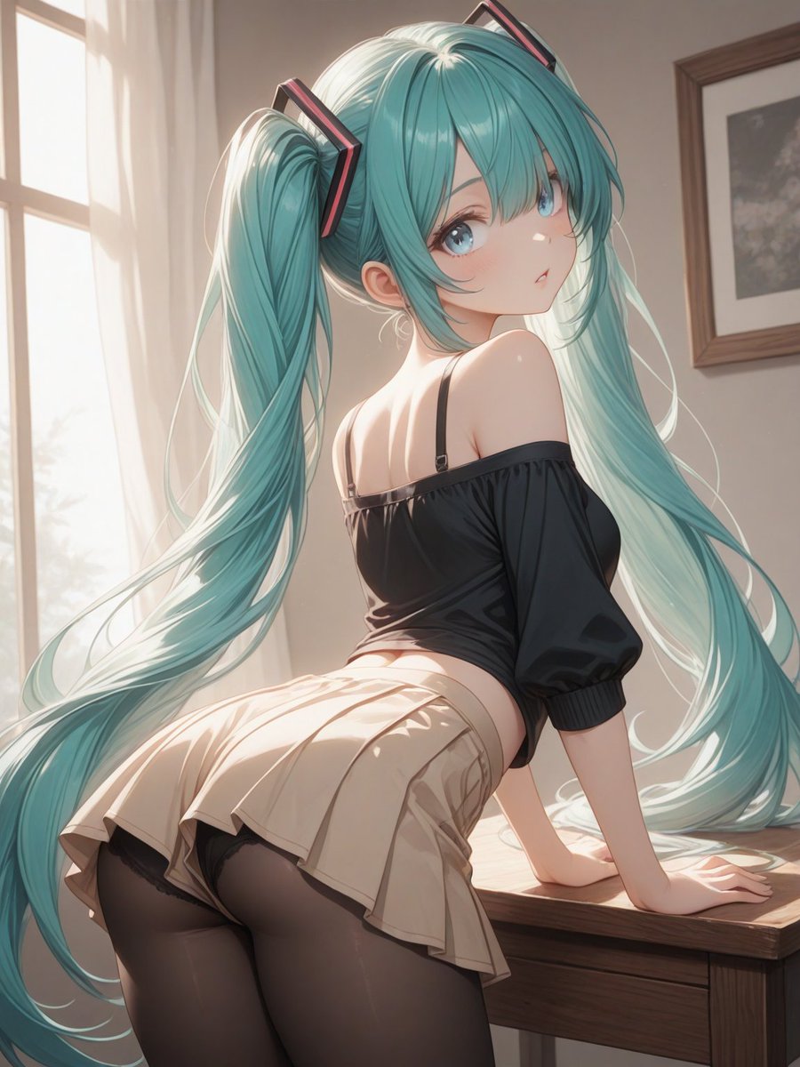 KazzKargonus's tweet photo. #HatsuneMiku #Miku #初音ミク https://t.co/jGoPBfdIPD