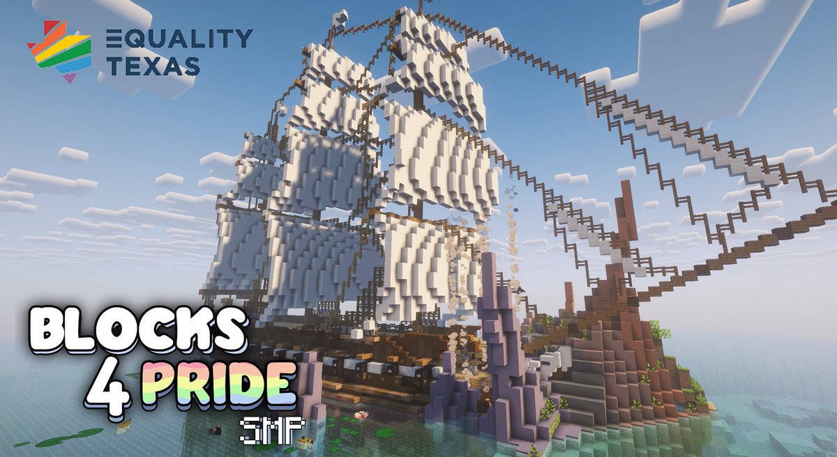 Pansetta_'s tweet photo. Taking part of Blocks4Pride SMP!
All this month, we'll be raising money for the Equality Texas Foundation <3 
https://t.co/c8QfT37snG https://t.co/tA4wuscGMU