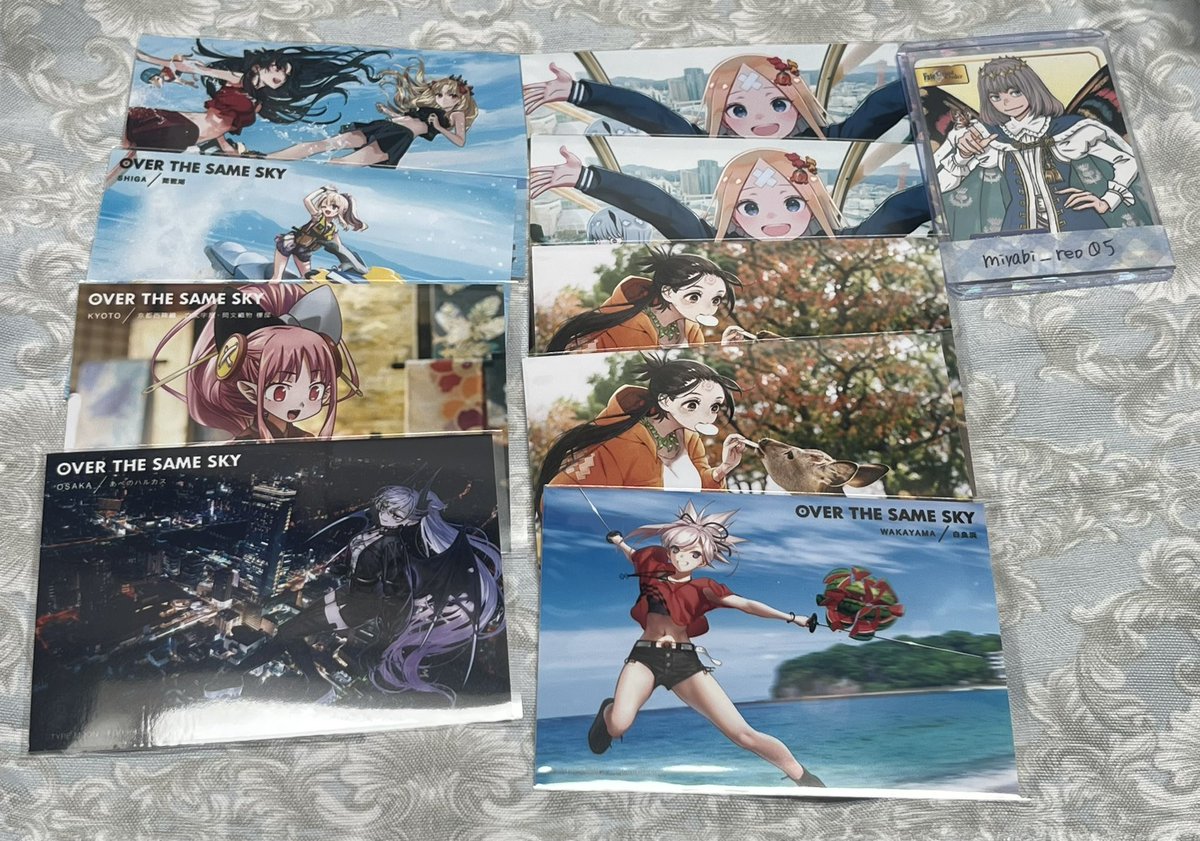 miyabi__reo05's tweet photo. 【 交換 】FGO OTSS 新聞 ブロマイド　交換
譲）画像参照
求）ダンテ、オベロン、モンテ・クリスト伯 https://t.co/UHBt9T9Mru