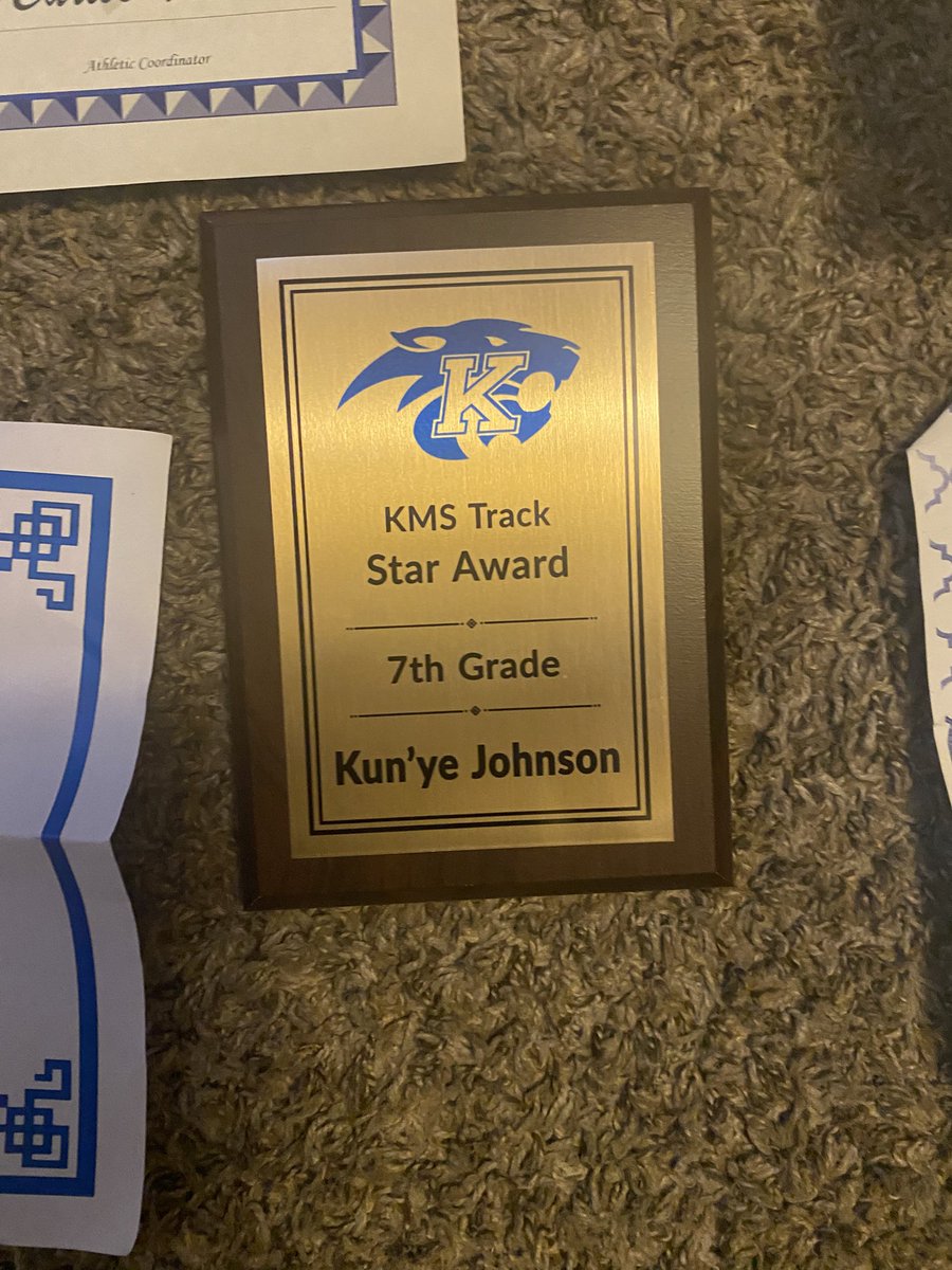 Kunye_Johnson8's tweet photo. Track star and Wr mvp #2sportath https://t.co/tblylTwuz9