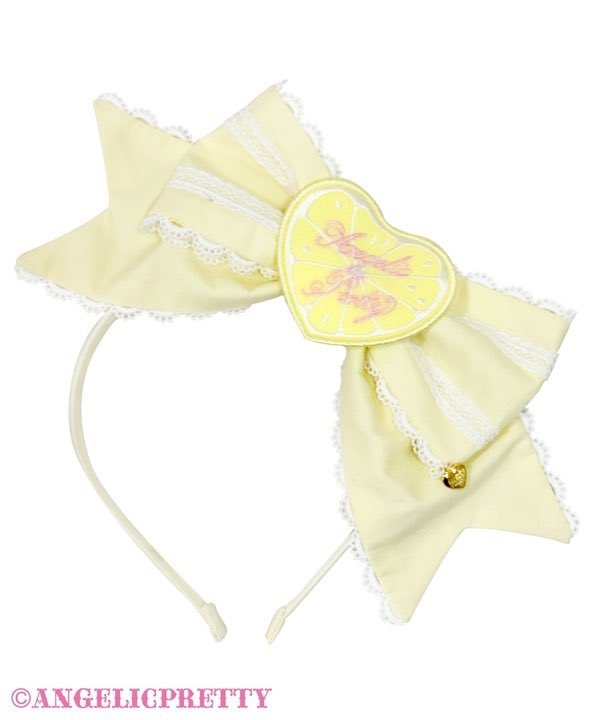 🎀原宿店再入荷情報🎀 ♡Delicious Lemonadeカチューシャ…ピンク