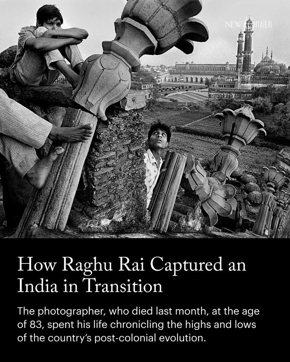 NewYorker's tweet photo. As India took its place on the world stage in the 20th century Raghu Rai was there. The photographer, who died last month, at the age of 83, spent his life chronicling the highs and lows of the country’s post-colonial evolution. See more of his photos: https://t.co/UioP2YyP9Q https://t.co/SS9v6yamcO