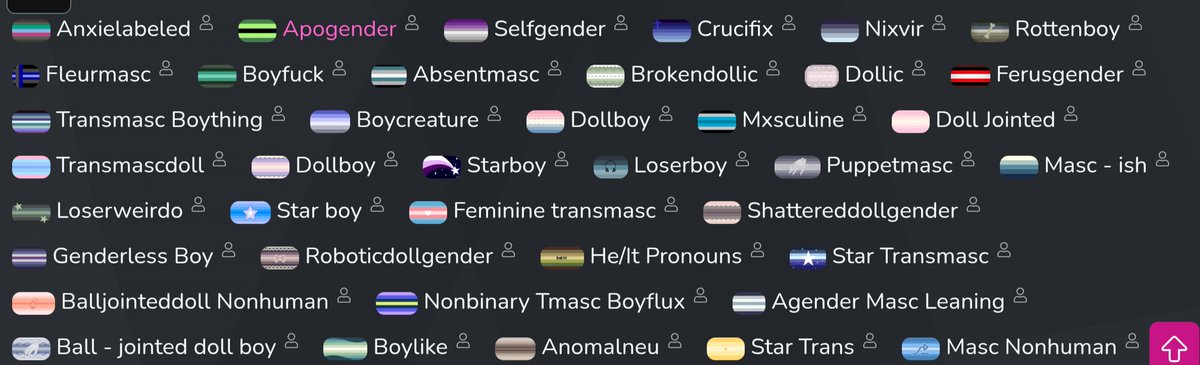 ukedepraved's tweet photo. ykw yeah. look at MY queer labels https://t.co/rO7pNbxQCz