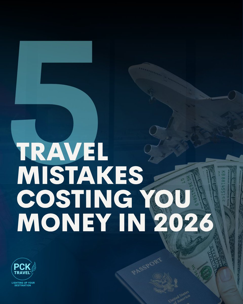 PCKTravel's tweet photo. These mistakes are costing travelers hundreds every year.
And most people don't even know they're making them.

We wrote an entire breakdown on The Feathered Post. https://t.co/AT4WHjbrKg