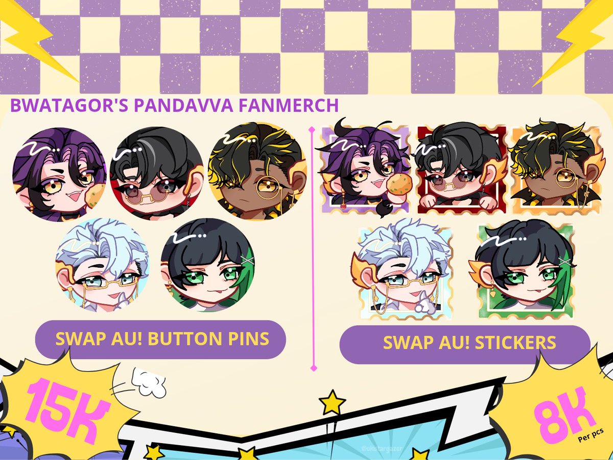 1210_BWA's tweet photo. [💜 &amp; 🔁 greatly appreciated!]

Bwatagor’s Catalogue &amp; PO
🗓️PO Open until June 8th
Fandom : PANDAVVA 

Link form :
https://t.co/GjFNZIBMp3 https://t.co/hZk8pOFN1r