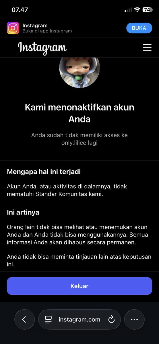 flowdeys's tweet photo. HAH APAANSIH INSTAGRAM BABI https://t.co/zrt5s5Cyw8
