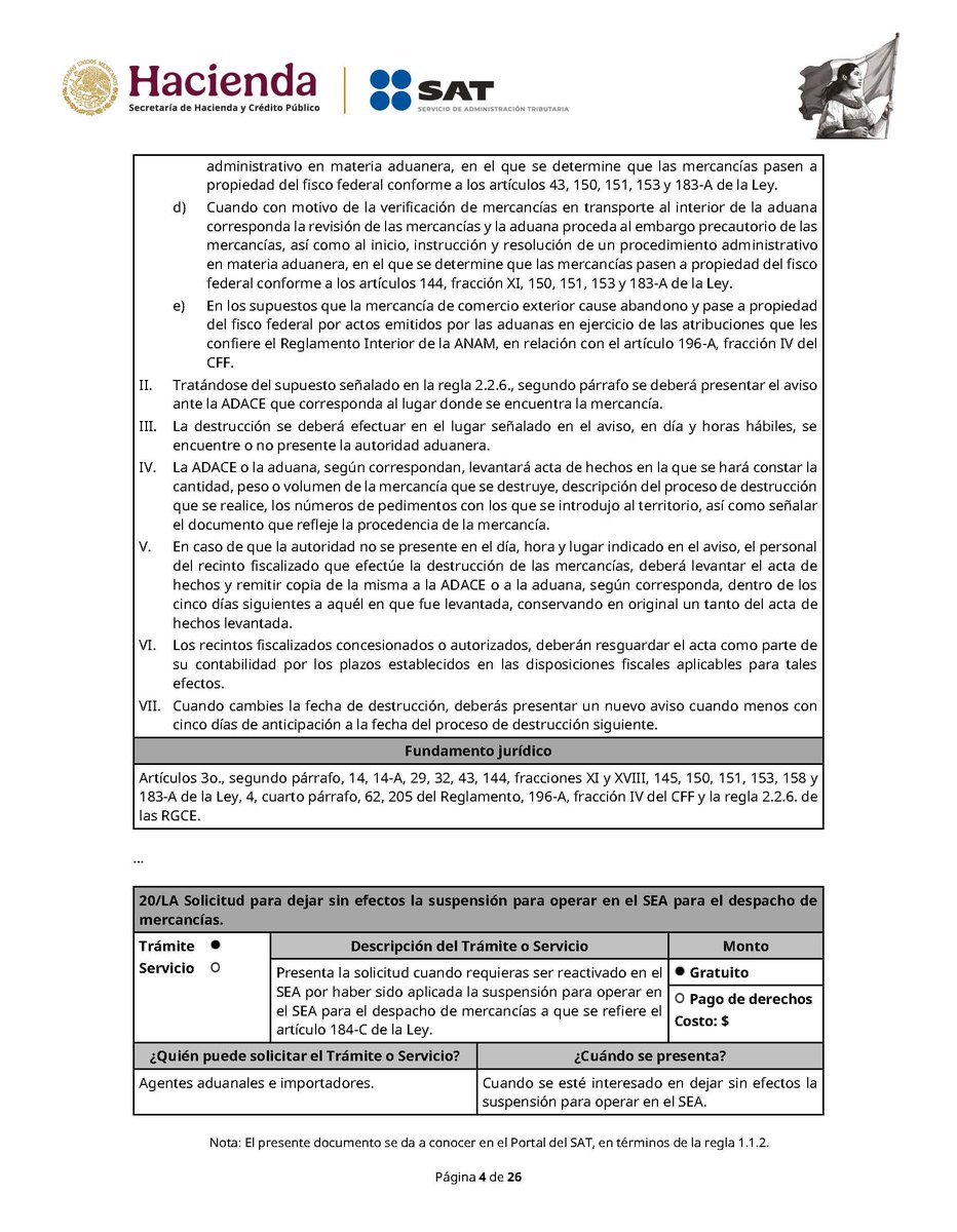 ClaaMx's tweet photo. #AvisoImportante #TomaNota Se informa sobre publicación de la Primera modificación al anexo 2 de las reglas generales de comercio exterior para 2026. Trámites de comercio exterior. Segunda versión anticipada.

👩‍💻 Ver detalles en: https://t.co/rpebqfcyUJ https://t.co/7hRnFZftik