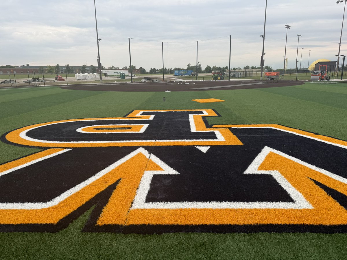 WPU_Softball's tweet photo. Sneak peek! 👀
Getting closer to having our new HOME!  🫣💙💛 https://t.co/99xnc5Ao2t