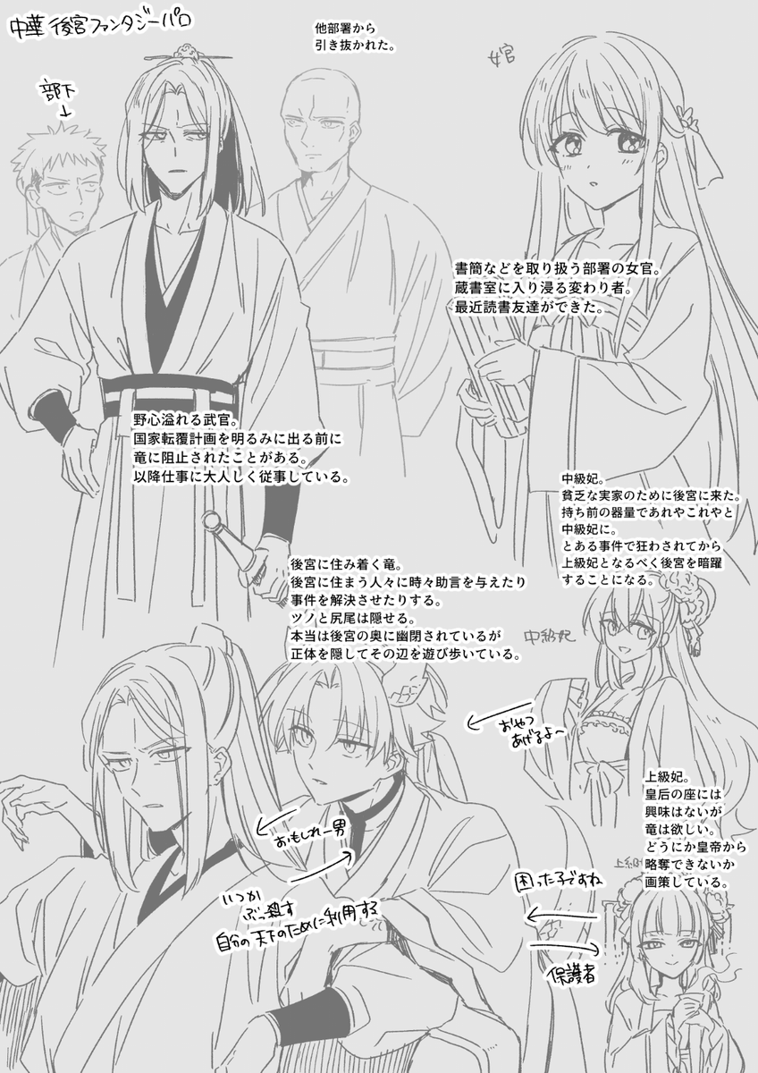 marchtyk33's tweet photo. 中華ファンタジーパロ https://t.co/pbfayXj6KN