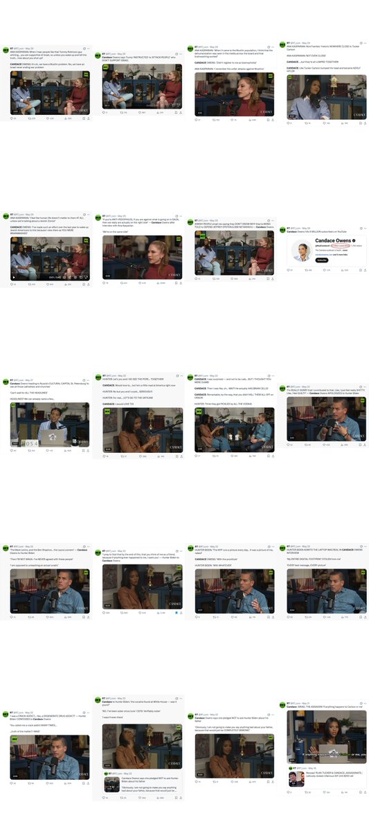 TheMilkBarTV's tweet photo. Russian state media @RT_com has posted about Candace Owens 119 times since the start of 2026.

That's roughly one Candace Owens post every 1.3 days - or 5–6 posts per week, from January through early June.

The overwhelming majority of posts were positive, if not outright promotional.

RT has:

• Produced dedicated clips featuring Owens
• Conducted interviews with her
• Covered her events and conference appearances
• Reposted her tweets
• Reposted clips from her show
• Even promoted her subscriber milestones

The relationship makes sense when you consider that Owens routinely advances themes that align with RT's editorial objectives: distrust of institutions, criticism of Western elites, opposition to interventionist foreign policy, and the amplification of political and cultural divisions within Western societies.

It's abundantly clear that RT views Candace Owens as one of its most valuable American media figures for advancing narratives that serve Russian state interests.