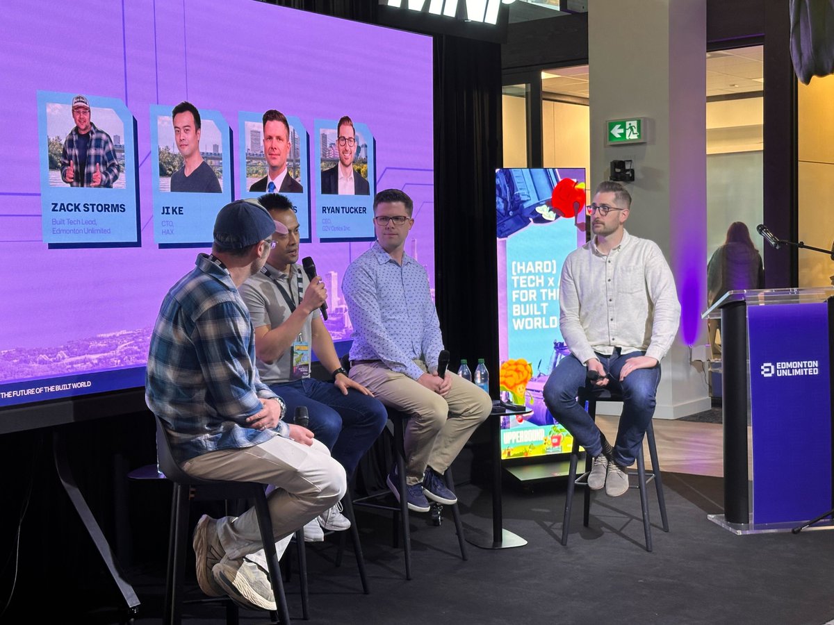 G2VOptics's tweet photo. Lots of great conversations at the Upper Bound AI Conference that happened last May 18-21! 🤖🚀

“Design before you build” really stuck with us - the companies seeing real impact from AI are focusing on human-centered systems, not just deploying tools. https://t.co/E5JxfkdgbT