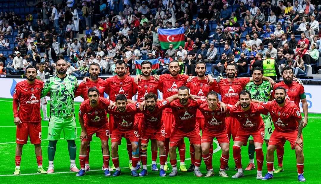 ElnurGuliyev9's tweet photo. Avropanın ən güclüsü – Azərbaycan Minifutbol Millisi!
#Azerbaijan #Minifootball #AvropaÇempionu #EuropeanChampions #MilliQürur #TeamAzerbaijan #AzərbaycanMillisi #HistoryMade #ProudToBeAzerbaijani https://t.co/GbrlUTpJzh