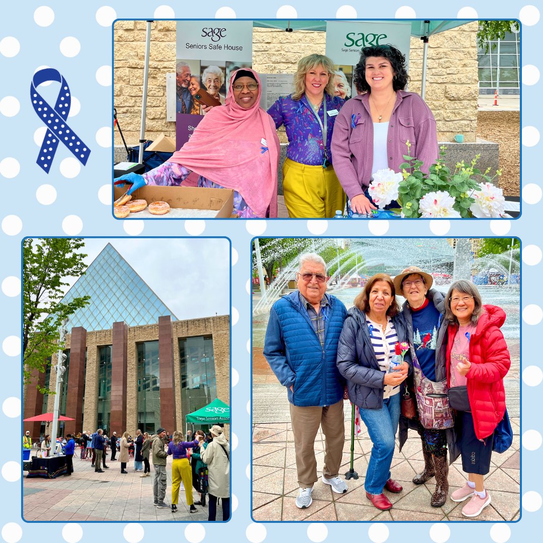 GEFSeniors's tweet photo. It was great to connect with #yegseniors, #communitypartners & volunteers at 'Seniors on the Square' for #SeniorsWeek2026. Thanks to @sageyeg, @artsedmonton, & everyone who picked up a #GEFBlueRibbon in support of #seniors. Donate https://t.co/tRdgwxJGVM. #YEG #YEGEvent https://t.co/7JnFBI4UeY