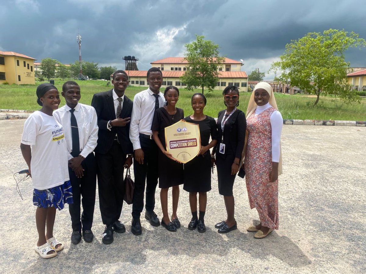 lawssoou's tweet photo. Following the intense engaging rounds among the chambers, notable victories were recorded:
Femi Falana Chamber emerged as the overall winner of the Mediation Competition.
Yusuf Alli Chamber emerged as the overall winner of the Client Counselling and Client Interview Competition https://t.co/DlqWzSx96q