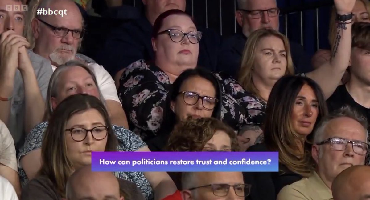 squaremelon_'s tweet photo. My new favourite comedy genre is women listening to Robert Kenyon speak 😭 #bbcqt https://t.co/J07NkOJG9X