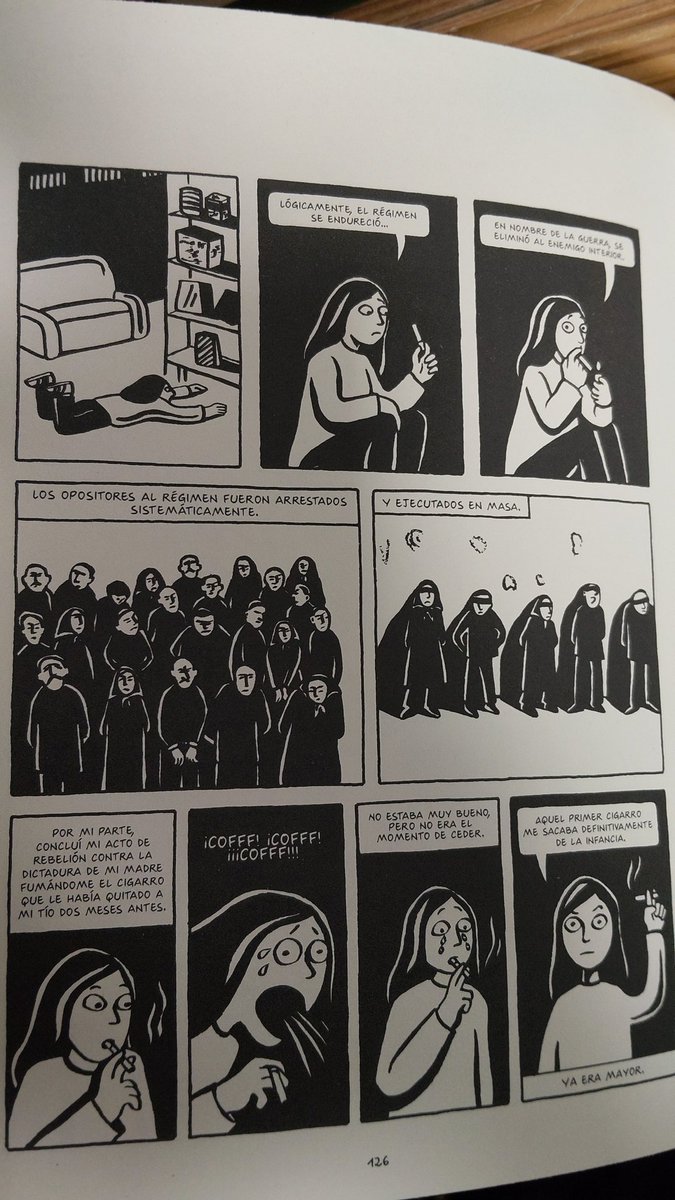 Padylla's tweet photo. Gracias Marjane Satrapi por regalarnos esta obra maestra #Persépolis Descansa en Paz https://t.co/WEOYKJ7DEF