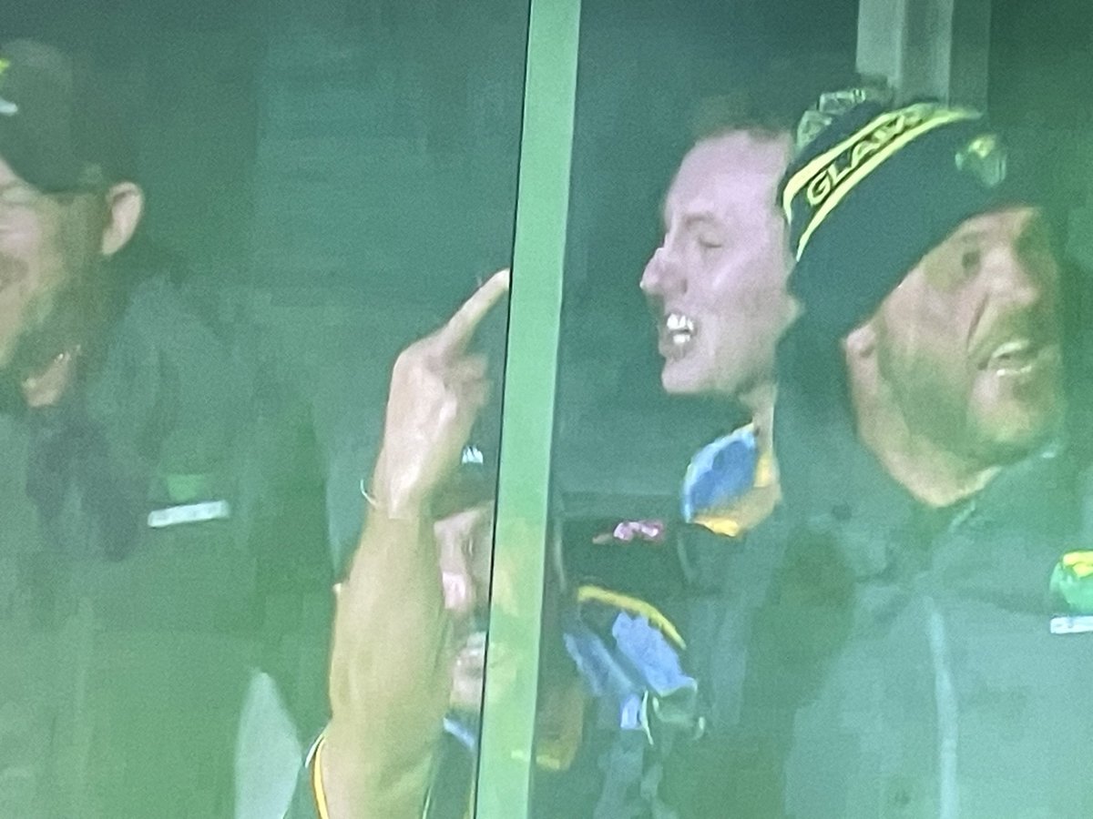 AWas29's tweet photo. Safe to say Carlson enjoyed that 😂😂 #t20blast https://t.co/L22nWQT3ZO