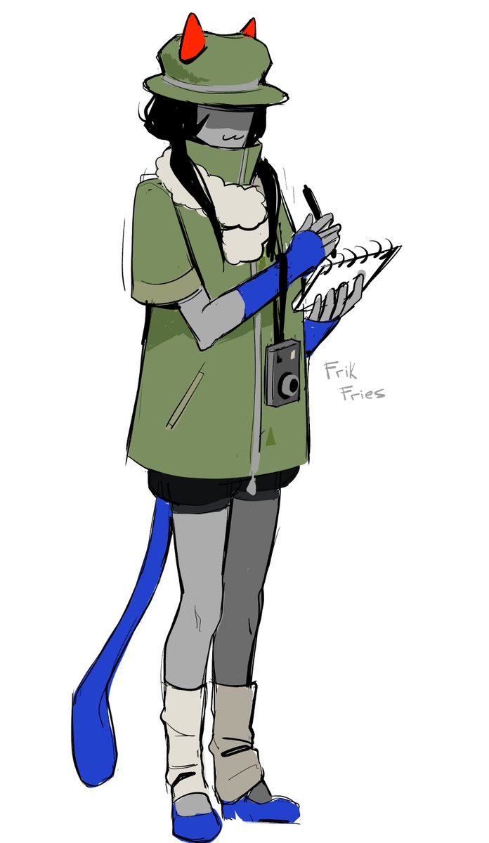jacoocootheate's tweet photo. Nepeta Redesign #homestuck https://t.co/SztrHh3Shf