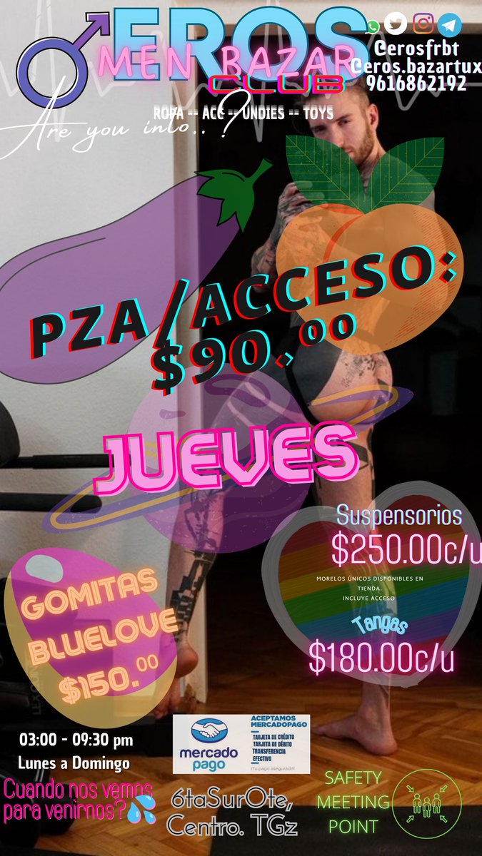 EROSFRBT's tweet photo. Juevesito rico 🔥😈 Se vienen?

⏰ Abrimos de 3:00pm a 9:30pm
👃🏼 Tenemos esencias disponibles 
🩲 Estancia desnudo precio especial
🌐 Redes: https://t.co/Y8M4uUSMIT 

Si es tu primera vez por acá… Manda un WhatsApp 😸 RT https://t.co/gaBWJfk8WO