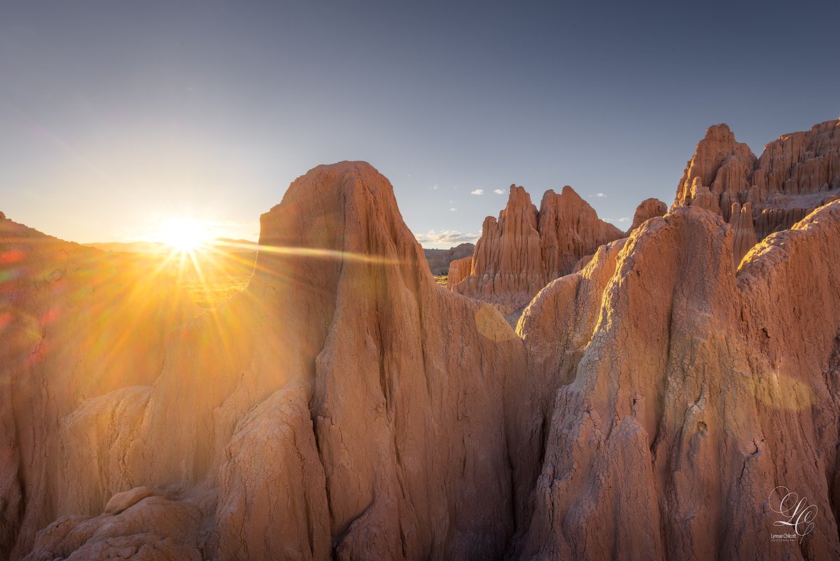 chilcott_l97575's tweet photo. We decided to take advantage of a rare two days off and explore someplace new. We ended up in Cathedral Gorge State Park in Nevada and wow, what a hidden gem! Highly recommend! #cathedralgorge #nevadastateparks #landscapephotography #adventureisoutthere https://t.co/p5qsnRtXLL