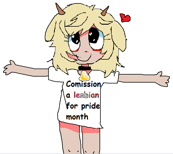 cutofftherot's tweet photo. Commission a lesbian for Pride Month so she can afford yuri ❤ https://t.co/Q4WWMRzL8b
