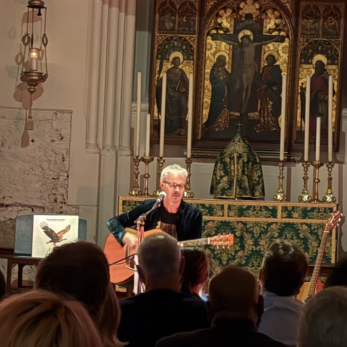 flumcake's tweet photo. GIG UPDATE: Mull Historical Society. It’s been a while since I’ve been to a meeting, but fortunately my membership card is still valid so I was able to pay my dues and once again be treated to an evening in the company of one of the greatest songwriters this country has produced. https://t.co/i9w2A2WleT