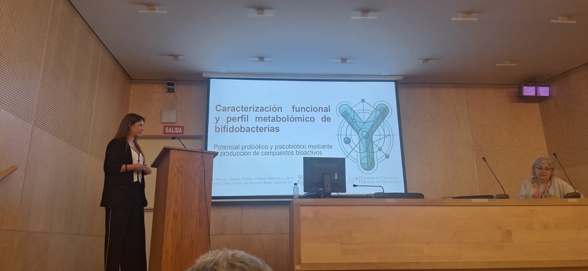 RedBAL9's tweet photo. Caracterización funcional y perfil metabolómico de bifidobacterias: potencial probiótico y psicobiótico mediante la producción de compuestos bioactivos. Ana Moreno. U. de Valencia https://t.co/DjDzQOAFWQ