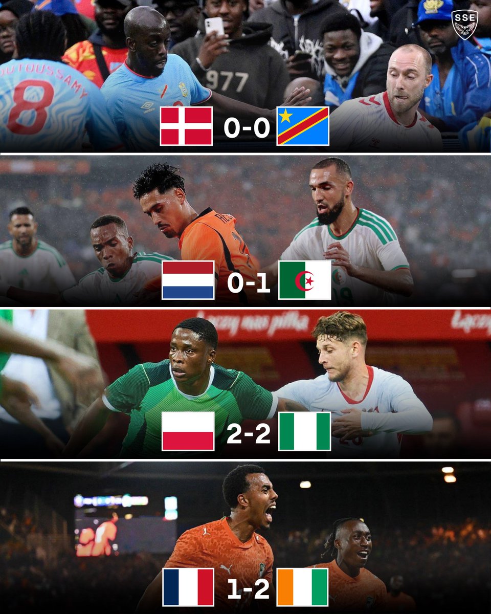 SSE_NGA's tweet photo. Africa showing the European powerhouses how it's done, right in their home grounds 🍿 https://t.co/gA6JOxKuGp