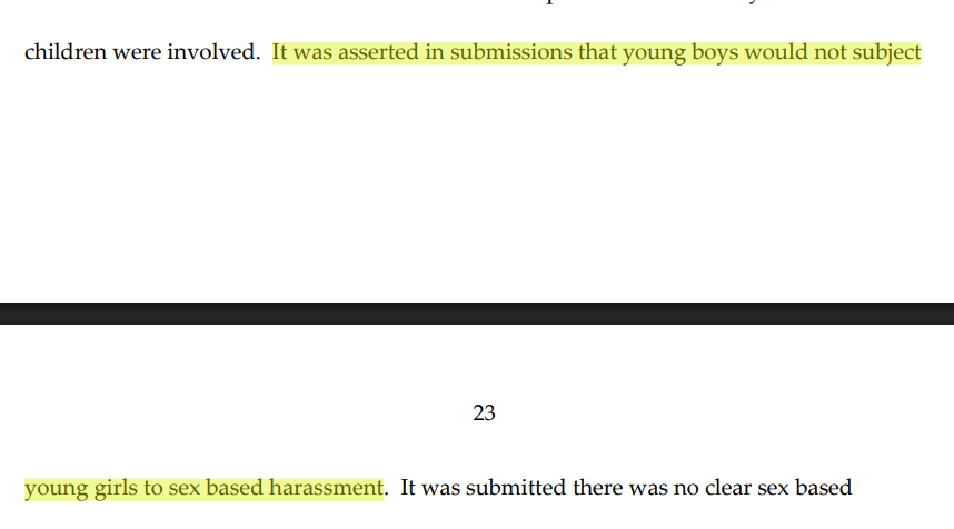 hightreebud's tweet photo. >> Secondly, the Council claimed boys do not subject girls to sexual, or sex based, harassment. 

For those with a duty of case the naivety is chilling. Presumably they are oblivious to disclosures about Scottish primary schools on 'Everyone's Invited'. >

https://t.co/KHjwPO5XFv https://t.co/BBU8Fh6OTV