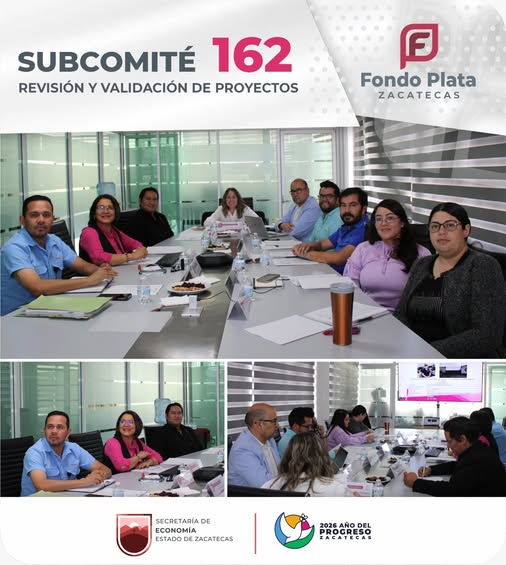 fondoplata's tweet photo. Con el respaldo del Gobernador @DavidMonrealA  y el impulso del Secretario de Economía, @_JorgeMirandaC, en @fondoplata realizamos la Sesión de Subcomité 162 Revisión y Validación de Proyectos, fortaleciendo el desarrollo de las MiPyMEs.

#AñoDelProgreso https://t.co/bMFBDTYfAx