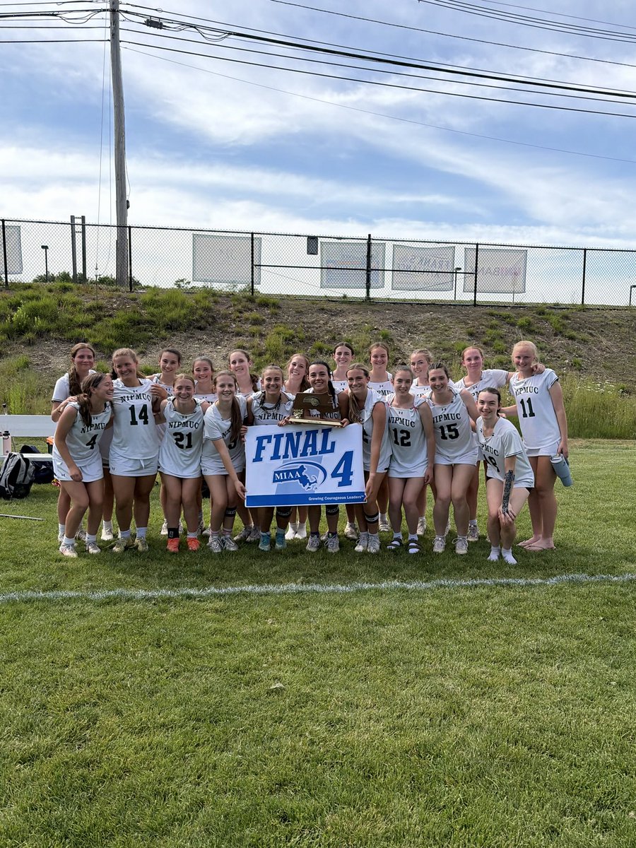 NipmucAD's tweet photo. Final Four Bound! https://t.co/cqX3Mmn2dA