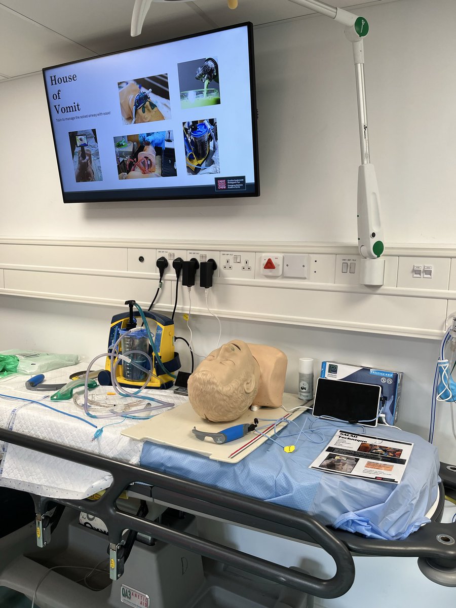 DiastolicNathan's tweet photo. All set up for Emergency Airway Management course tomorrow. Just about to confirm future dates so register interest here: https://t.co/HNziCNsIfZ https://t.co/DLeO6ejhq3