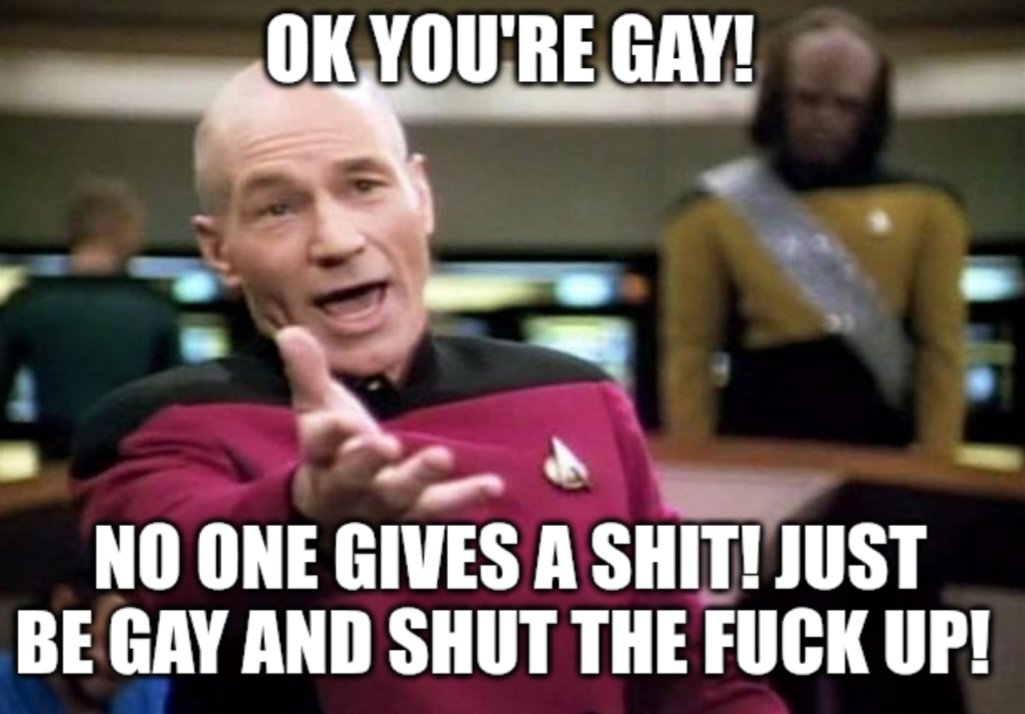 ShadowTweetsX's tweet photo. Literally how I feel.   No one cares if u gay. Straight. Trans etc.  Just stfu and be u.   Don't need to announce it.  Don't need to push it on others and believe what u believe.  Just stfu like everybody else in the world https://t.co/GJN9bHwgnh
