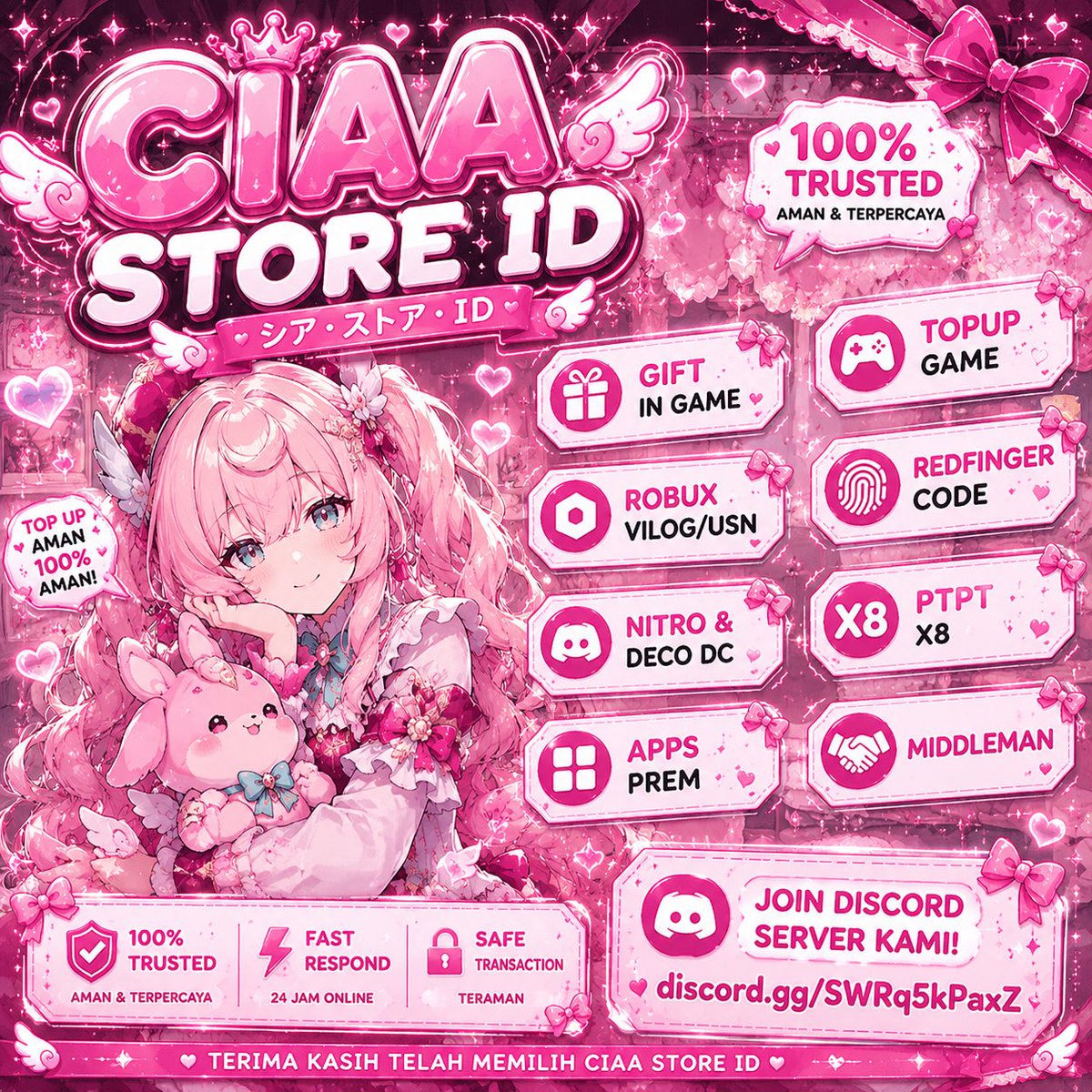 pptrhzz's tweet photo. yuu guyss help mee, penuhinn ptpttkuu 24jam only 12.5K ( include webhook 1 server ) no scriptt!! sung join dc kuu

https://t.co/nnu709m4ES https://t.co/dSG7bJGabW