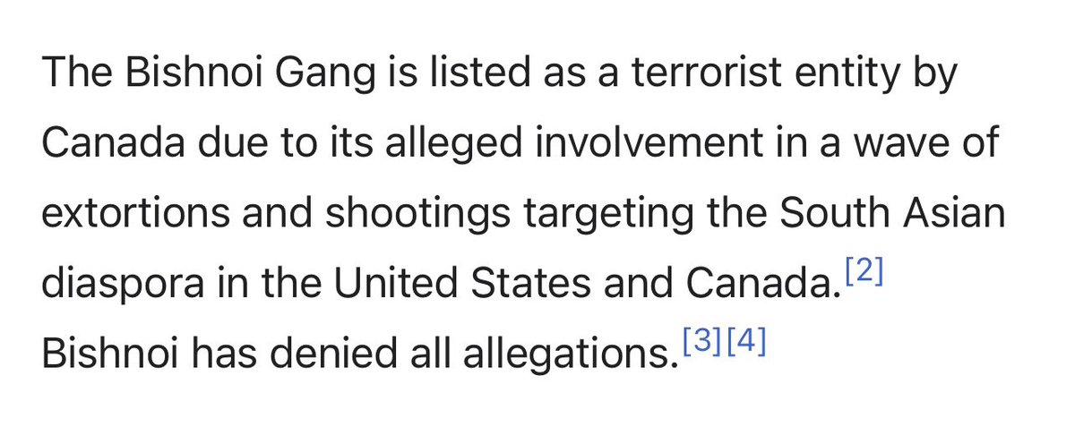 photo2electric's tweet photo. The Bishnoi Gang is listed as a terrorist entity in Canada. Now they’re in Greenwood, IN. This is happening under Republican mayor Mark Myers @MayorMarkMyers. Nothing is being done. 

@GovBraun
@braun4indiana
@LGMicahBeckwith
@MicahBeckwith
@INDOT
@INDOTSoutheast
@USDOT
@SecDuffy https://t.co/6opv4ael61