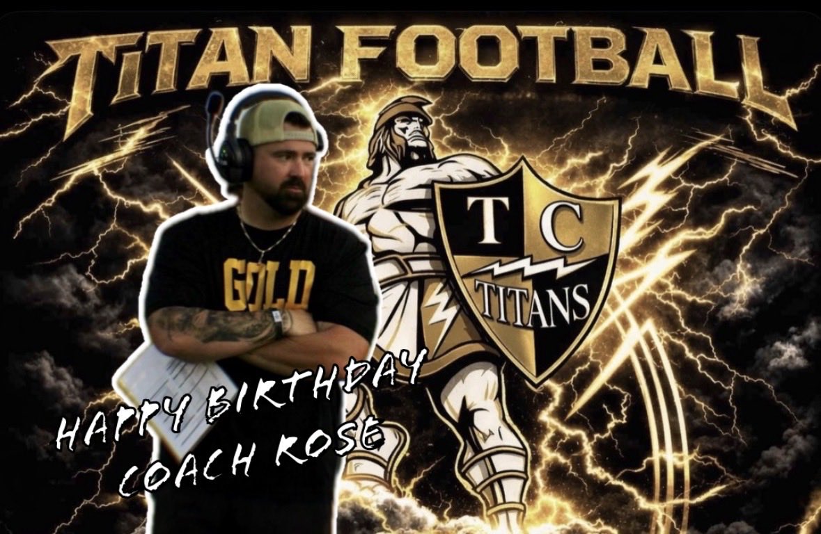 WeAreTCoast's tweet photo. Happy Birthday to @CoachChrisRose. We’re excited to have you on the staff and looking forward to seeing what you cook up offensively this season!! https://t.co/ePlBIE6g0a