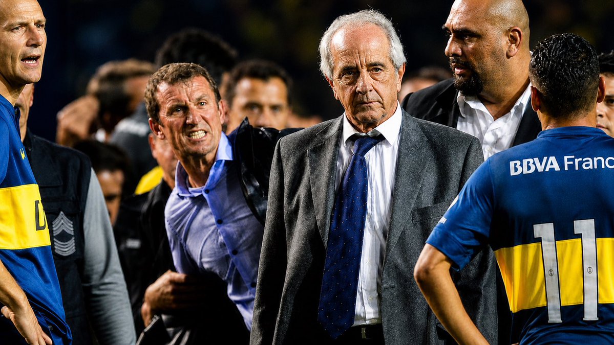 La12EraAntes's tweet photo. El único que fue al frente contra la mafia. Escaparon de La Bombonera y se juntaron con la Conmebol para poder sacarte. Boca te espera, Vasco querido https://t.co/k2f9c3Y00K