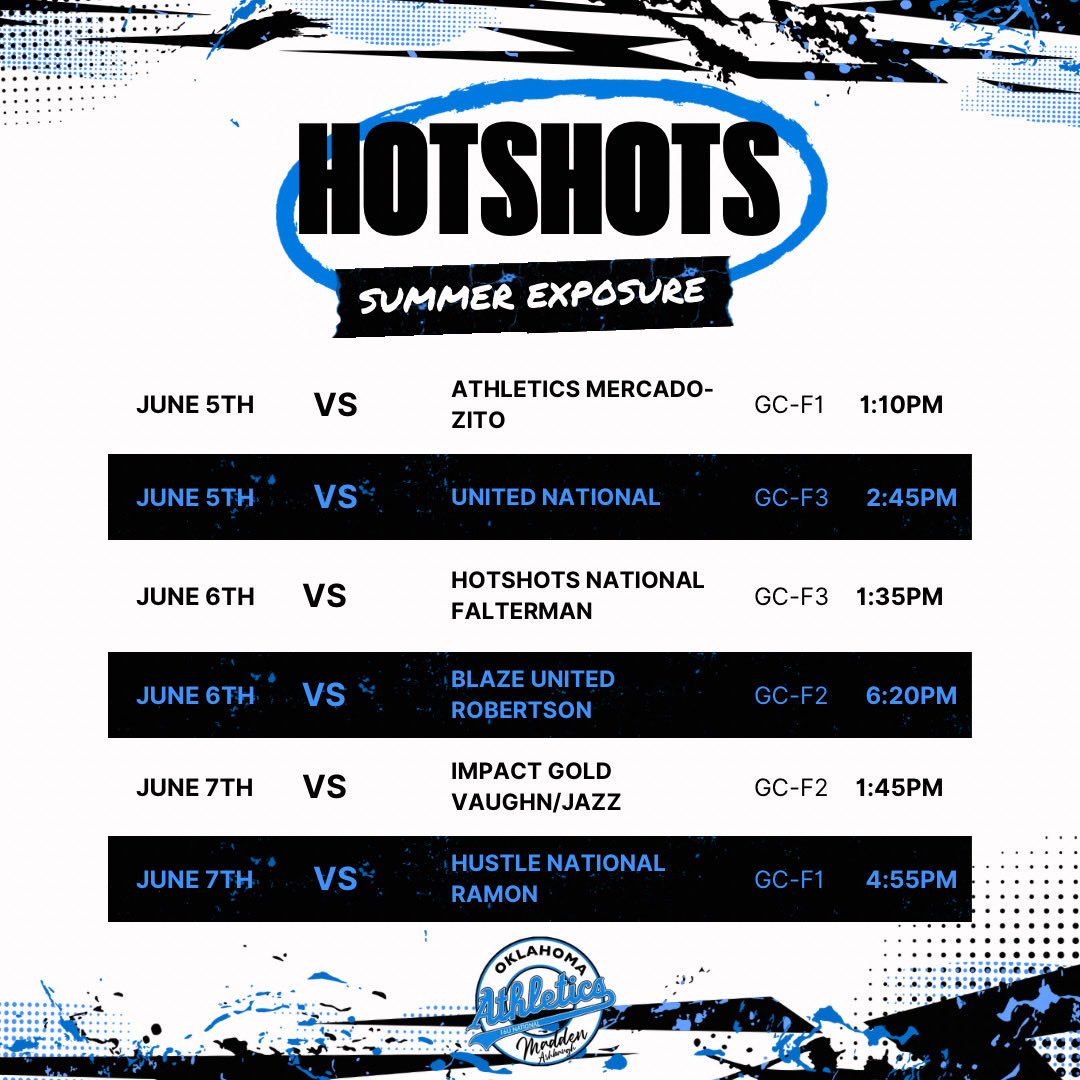 SophiaHolcomb28's tweet photo. Praying for clear skies this weekend as my team hits the dirt @ Hotshots Summer Exposure 🙏🥎💙🚫☔️

#AsAllDay @national_ok  @ExtraInningSB @d1vision_sb @tp_softball @tagupSoftball @SoftballRecruit @DirectRecruits @SBRRetweets @PrepNation_TV @PrepSoftball @TopPreps @IHartFastpitch @SportPrepX @sunil_interview @YAthletesF @PrepSoftball @TopPreps @ExtraInningSB @IHartFastpitch 
@SBRRetweets @SSN_Softball 
@Softball_Home 
@SoftballDown @DiamondAddicts @SBRRetweets @dfwSho
@MidwestPremierS