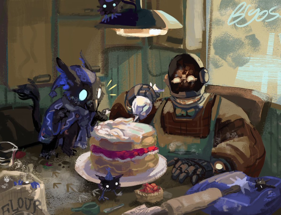 bryos_'s tweet photo. first the sinners now the frosting #DEADLOCK #Rem #Dynamo  my part of a trade I did with
@TinyComradeArt! https://t.co/EoW3JD4GWF
