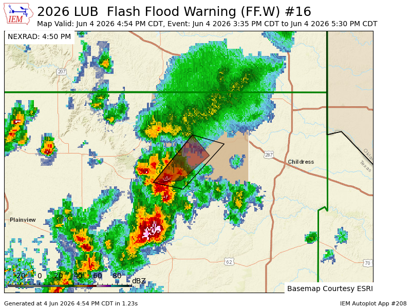 TexasStormAlert's tweet photo. LUB extends time of Flash Flood Warning [flash flood: radar indicated] for Hall [TX] till 5:30 PM CDT https://t.co/dZdmYkuOJ8 https://t.co/yptEY21PQH