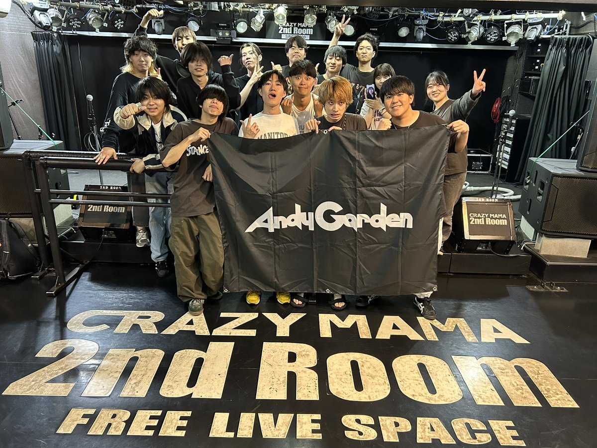 rained_blanket's tweet photo. 2026/6/4
岡山CRAZY MAMA 2nd Room
Andy Garden"残光"Release Tour

w/
Andy Garden(大阪) 
Freak Slaps:
Golden Spoooon
BADASS ROAR

ありがとうございました！
最高に楽しい夜になりました！
ツアー気をつけていってらっしゃい！ https://t.co/nW2uclZuBN