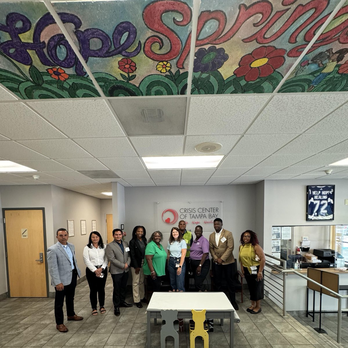 tampahaorg's tweet photo. The Risk Management Committee visited the Crisis Center to review the services available to the community. This collaboration enhances the THA's ability to connect residents with essential support resources. 

#THAStrong #RiskManagement #CommunitySupport #CrisisCenterOfTampa https://t.co/LIl1Lo5GdN