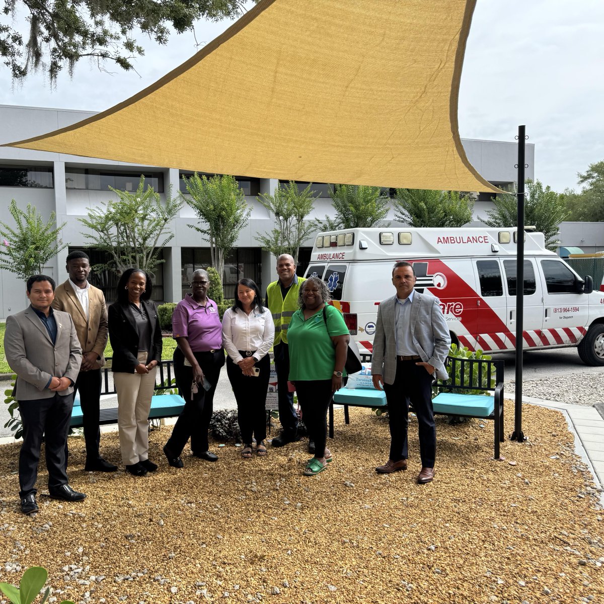 tampahaorg's tweet photo. The Risk Management Committee visited the Crisis Center to review the services available to the community. This collaboration enhances the THA's ability to connect residents with essential support resources. 

#THAStrong #RiskManagement #CommunitySupport #CrisisCenterOfTampa https://t.co/LIl1Lo5GdN