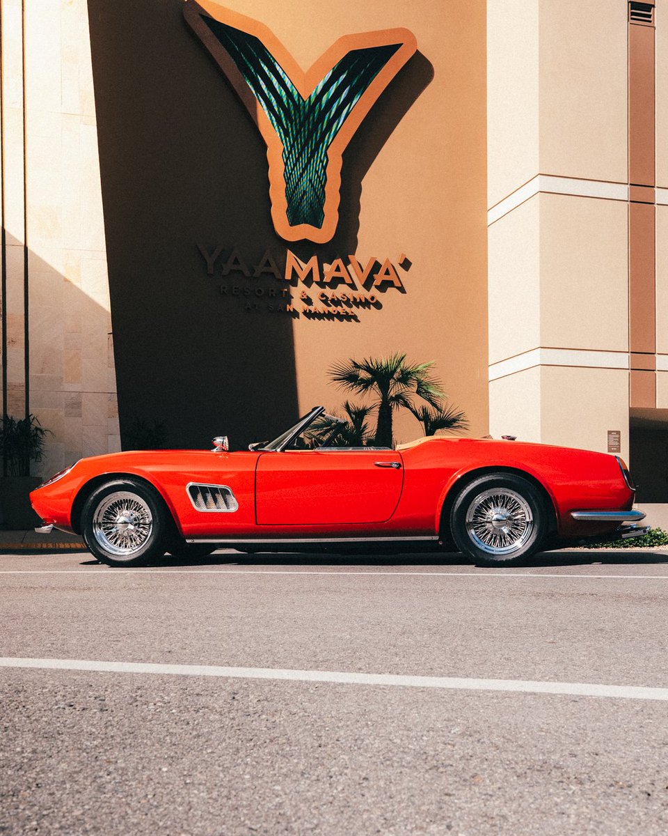 Yaamava's tweet photo. Life moves pretty fast. 🏎️

Your first chance to win Cameron's Dad's car is TONIGHT at Overlook Bar.

Drawing starts at 7 p.m. → https://t.co/lBgC22aKJh https://t.co/cXBEdO6LAr