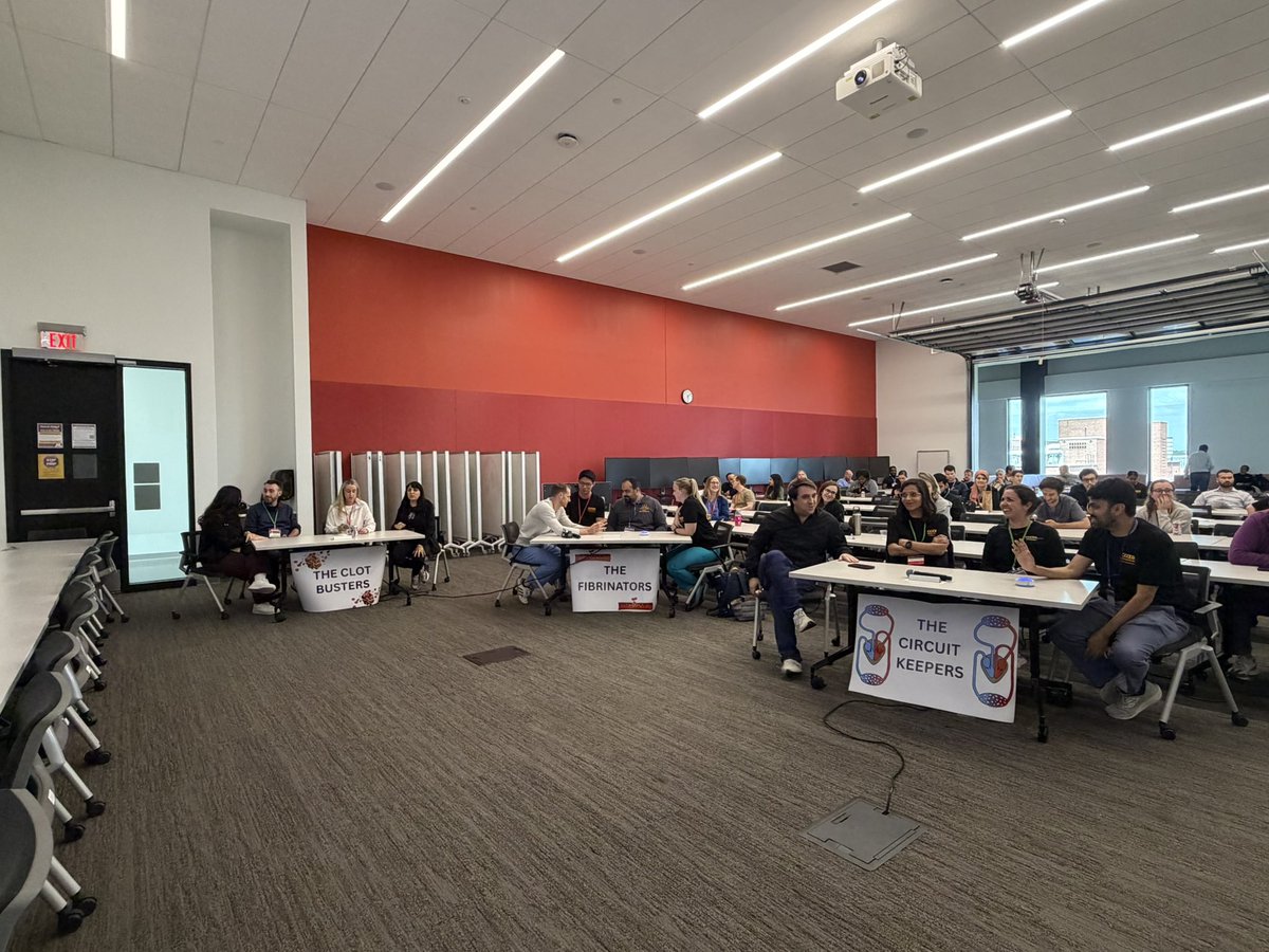 UMN_CCCEdSummit's tweet photo. Finished with a spirited game of Jeopardy! The Circuit Keepers beat the Clot Busters by 100 points! Thanks for joining us this year everyone! See you June 2-4, 2027!!! https://t.co/6ZOEpt4SD2
