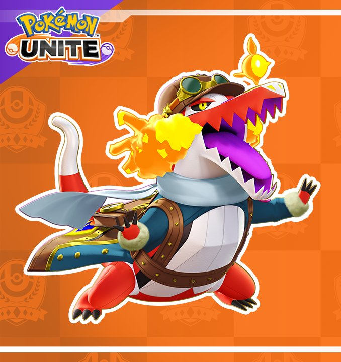 PStuff151's tweet photo. Pokémon UNITE has given a code to get a 3-Day Rental License for Skeledirge and its Adventure Style Holowear

Code: 909POKEMONUNITE

Pokémon UNITE x Pokémon Horizons Collaborative event has begun.  Adds various missions to get Liko &amp; Roy's outfits and adds Captain Pikachu Style! https://t.co/HQRd9r0FLr