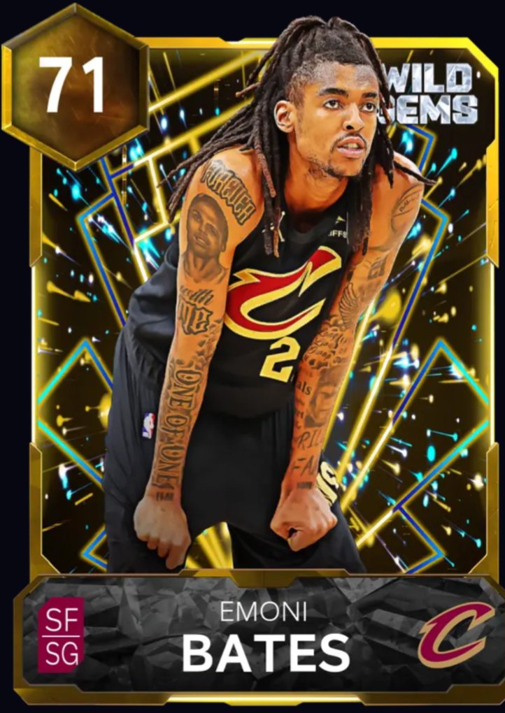 ndgrateful1's tweet photo. @NBA2KMyTEAM They need to give this guy at least a Dark Matter. He was so fun last year. https://t.co/XK2byjkjo6