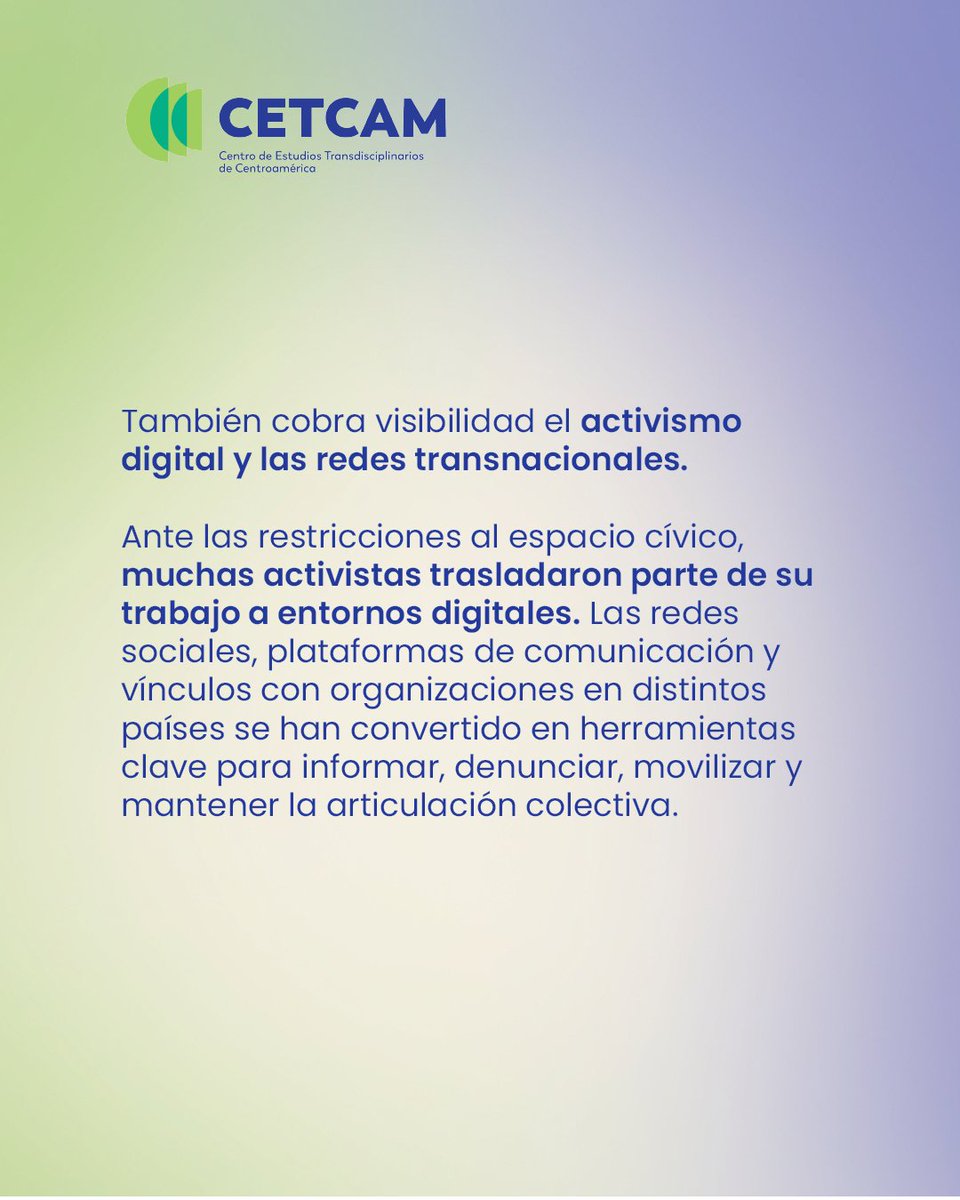 CetcamCA's tweet photo. 🇳🇮 Las jóvenes que pusieron el cuerpo en 2018 no desaparecieron.
Se reorganizaron. Construyeron memoria. Redefinieron el activismo.
¿Cómo lo hicieron? 👇🏽 https://t.co/7Rqgd5yKPx