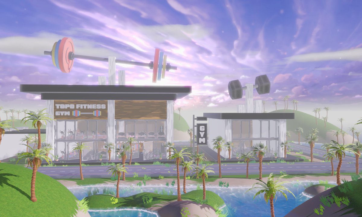 niftyisland's tweet photo. We opened a gym inside our game.  

Everyone says they work out. Tomorrow we find out who's lying.

TOMORROW at 6PM ET. https://t.co/uGSkGVdj04